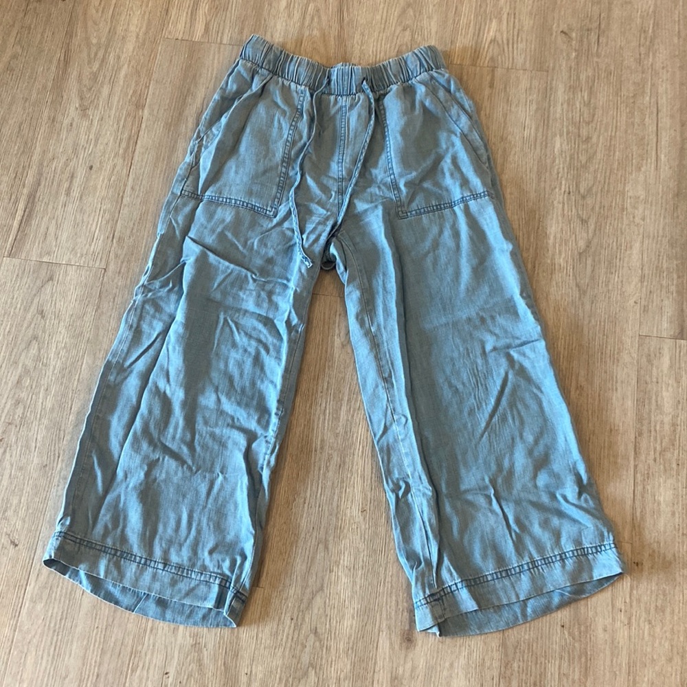 Cjla soft denim cropped pant
